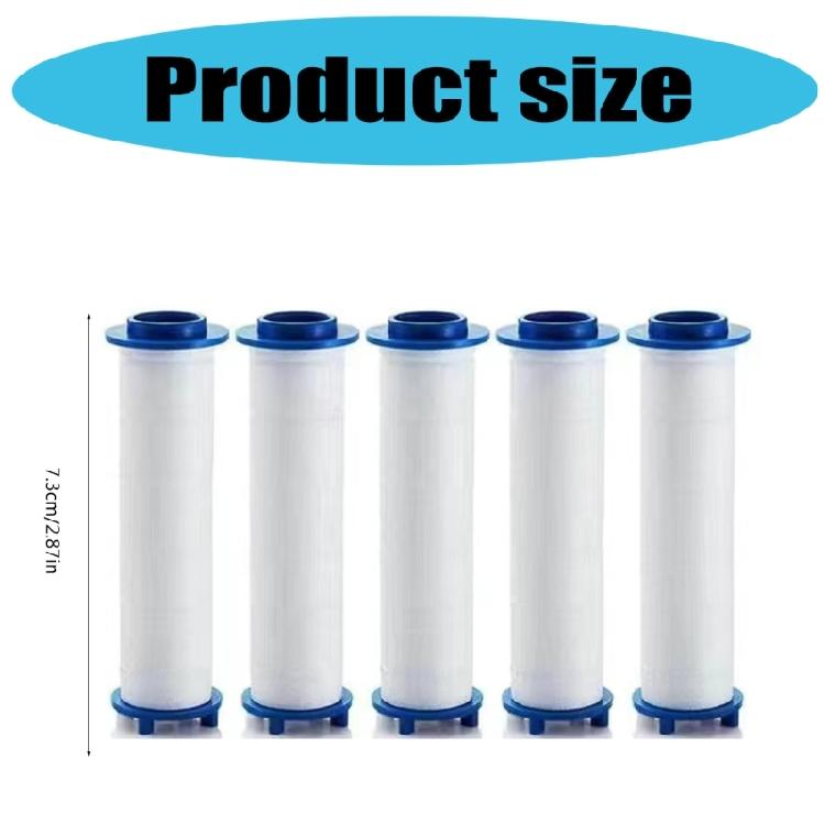 5Pcs Shower Head Replacement Filter Set For Universal Shower Water Cleaning Bathtub Drain Hair Shower Drain