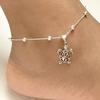 Women's Fashion Heart-Shaped Pendant Beads Foot Chain Sandal Beach Anklet Gift