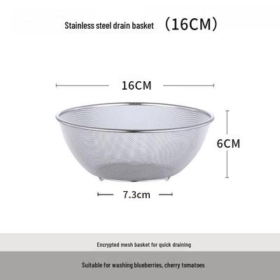 Stainless Steel Kitchen Drain Basket