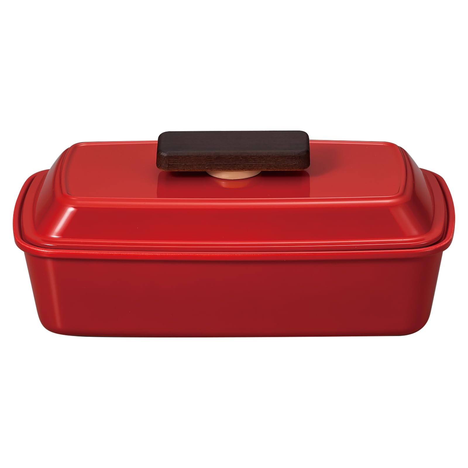 

Masakazu Piatto Long Rectangular Piatto 27600 Lunch, Red, Size Approx. W10.5 D18.8 H7.5