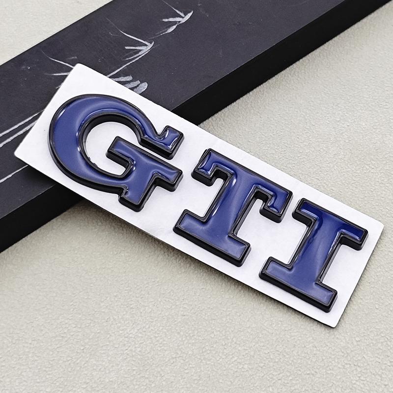 Pro VW VOLKSWAGEN 2026 Nové 3D kovové logo Znak GTI Písmena Odznak na zadní kufr auta Pro Volkswagen VW Golf 4 5 6 7 7.5 MK4 MK5 MK6