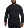 Nike Sportswear Tech Fleece Logo Print Crewneck Sweatshirt Men Tops Black FB7916-010