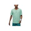 Jordan Comfortable Quick-Dry Short Sleeve T-Shirt Men Tops Mint-Green FN5865353