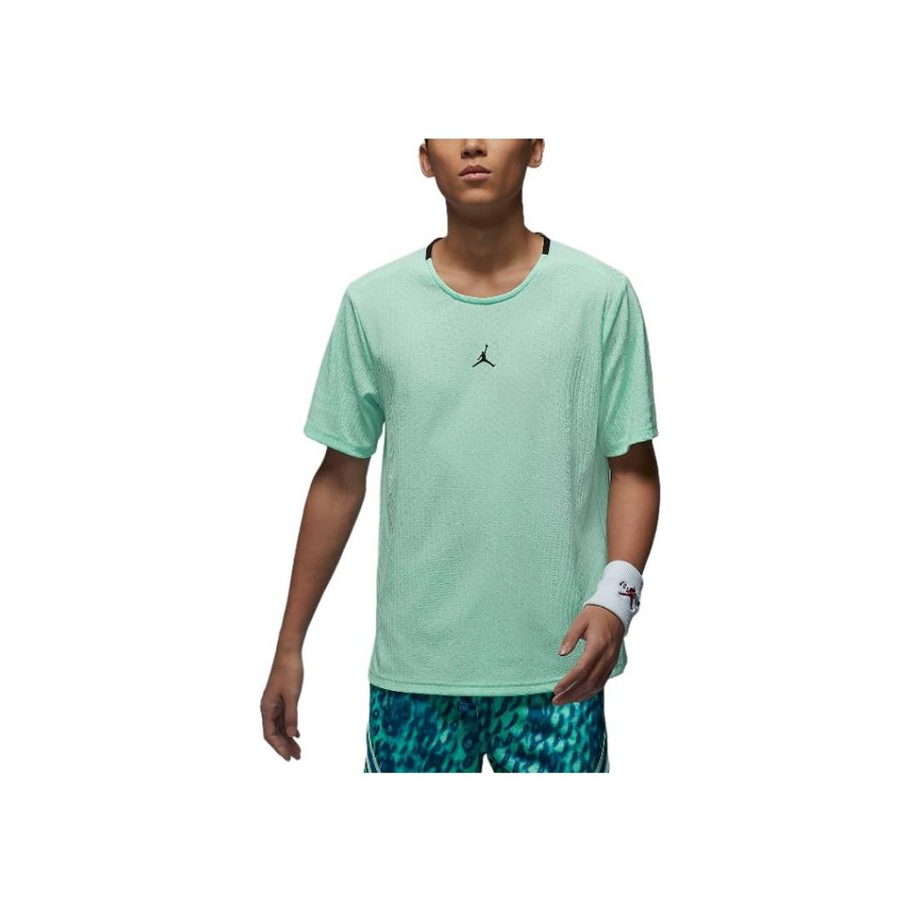 Jordan Comfortable Quick-Dry Short Sleeve T-Shirt Men Tops Mint-Green FN5865353