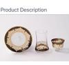 Tasse à café turque raffinée, élégante tasse à thé à motifs pour femmes