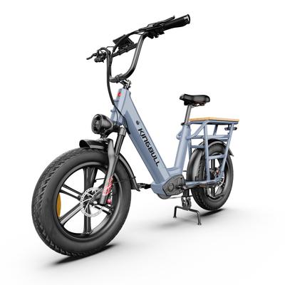 KINGBULL Voyager 2.0 20*4.0"urban Freight Electric-assist bicycle,48V 750W Motor,maximum Range of Up To 90 Kilometers,maximum Load Capacity of 180kg.