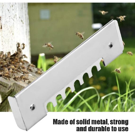 5Pcs Beehive Mouse Guard, Metal Beehive Mouse Guard and Entrance Reducer for 8 or 10 Frame Bee Hive Beekeeping Tool Equipment