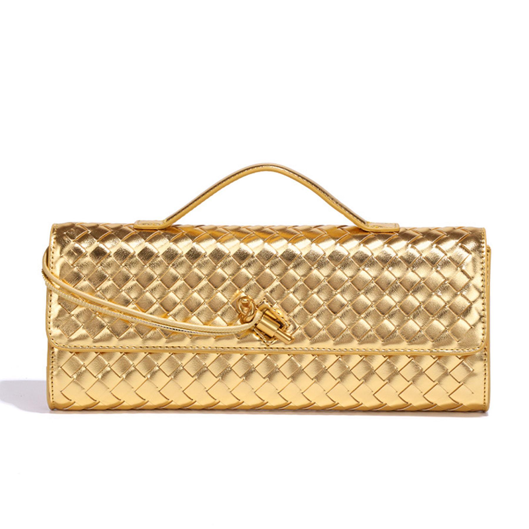

Handmade woven accordion bag for women, crossbody monk strap bag, horizontal clutch evening bag, versatile shoulder and crossbod