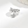 Korean Version of Fashionable and Gentle Star Earrings Without Ear Holes, Niche and Versatile Design, High-end Ear Clip Earrings