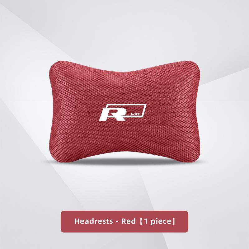 Car Seat Headrest Memory Cotton Core Neck Support Soft Pillow For VW Golf Polo Tiguan Touran Jetta Passat CC T5 GTI Caddy Arteon zf3