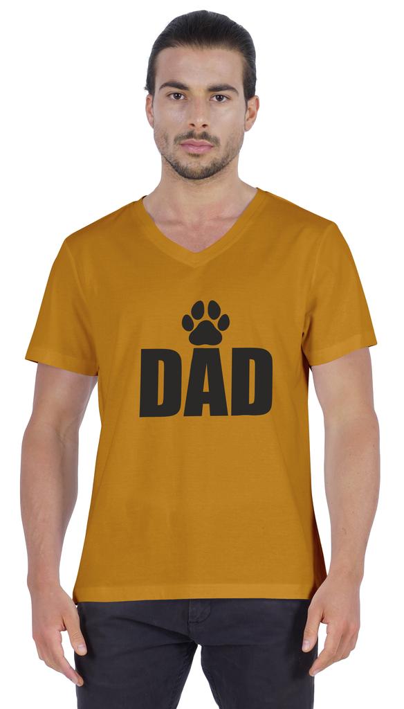 Inkmeso  Mens Tshirt     Dad   Graphic Tshirt For Dad's Cotton Jersey Tee Shirt For Dog