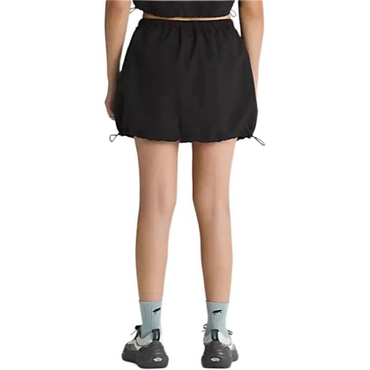 Vans Riley Nylon Mini Skirt Casual Short Skirts Women's Black VN000KG6BLK