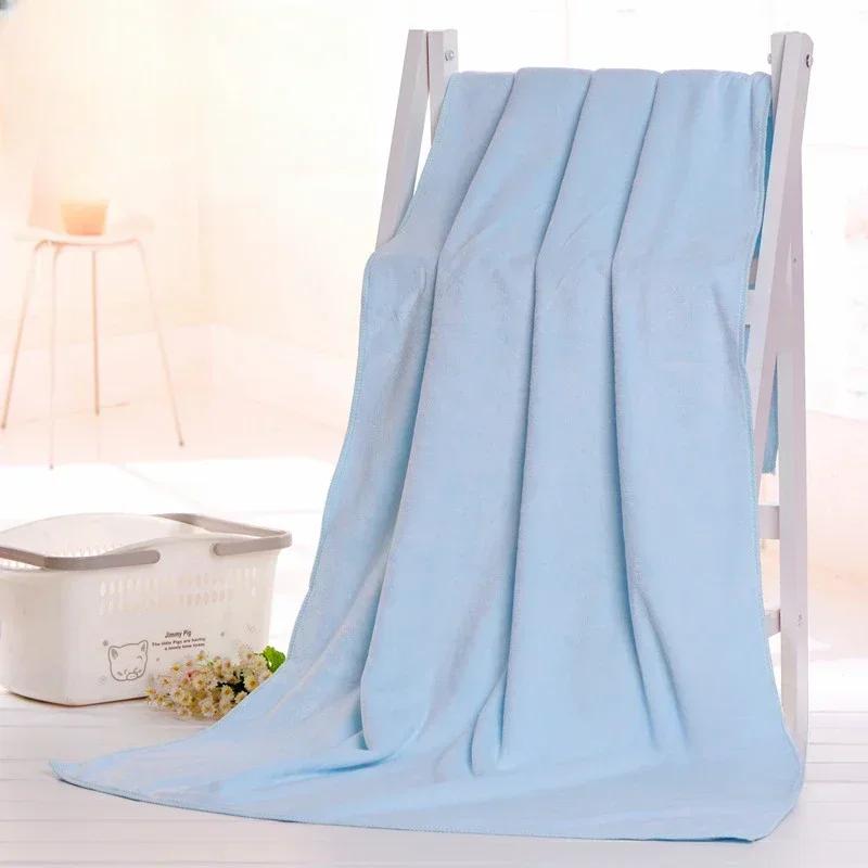 70x140 Soft Breathable  Shower Towel Large Bathroom Bath Towel Quick-Drying Comfort Towel Microfiber Bath Beach Towels