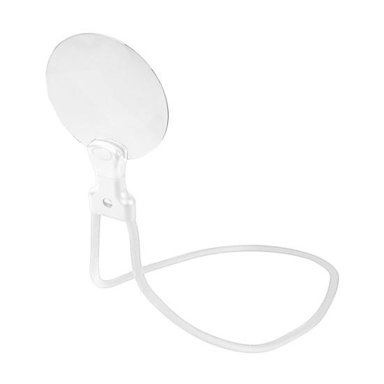 

Magnifier Hands Free Magnifying Glass 5X Reading Neck Wear Flexible Gooseneck Magnifier with Detachable Lens