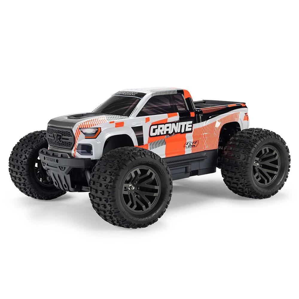 

ARRMA GRANITE MEGA 665 ARA4202V4 4X4 RTR BRUSHED 1/10 Electric Remote Control Model Car Monster Truck Adult Children s Toys помаранчевий
