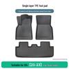 Three-piece TPE Anti-Slip Floor Mats for Volkswagen ID4 (2021-2023), Rubber Wear-Resistant Car Mats