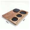 51/54/58mm Universal Coffee Tamper Mat Station Stand Portafilter Holder Support Base Rack Wood Coffee Handle Storage Tools