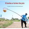 Carbon Telescopic Heavy-Duty Fishing Net Pole - Available In 1.8, 3, 4 Meters, Super Hard for Big Fish, Black Finish