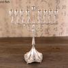 Metallkerzenständer Neunköpfiger Kerzenhalter Hochzeitsdekorationen Kerzenständer Kerzenlichtdinner Requisiten Schmuck Kerzenständer