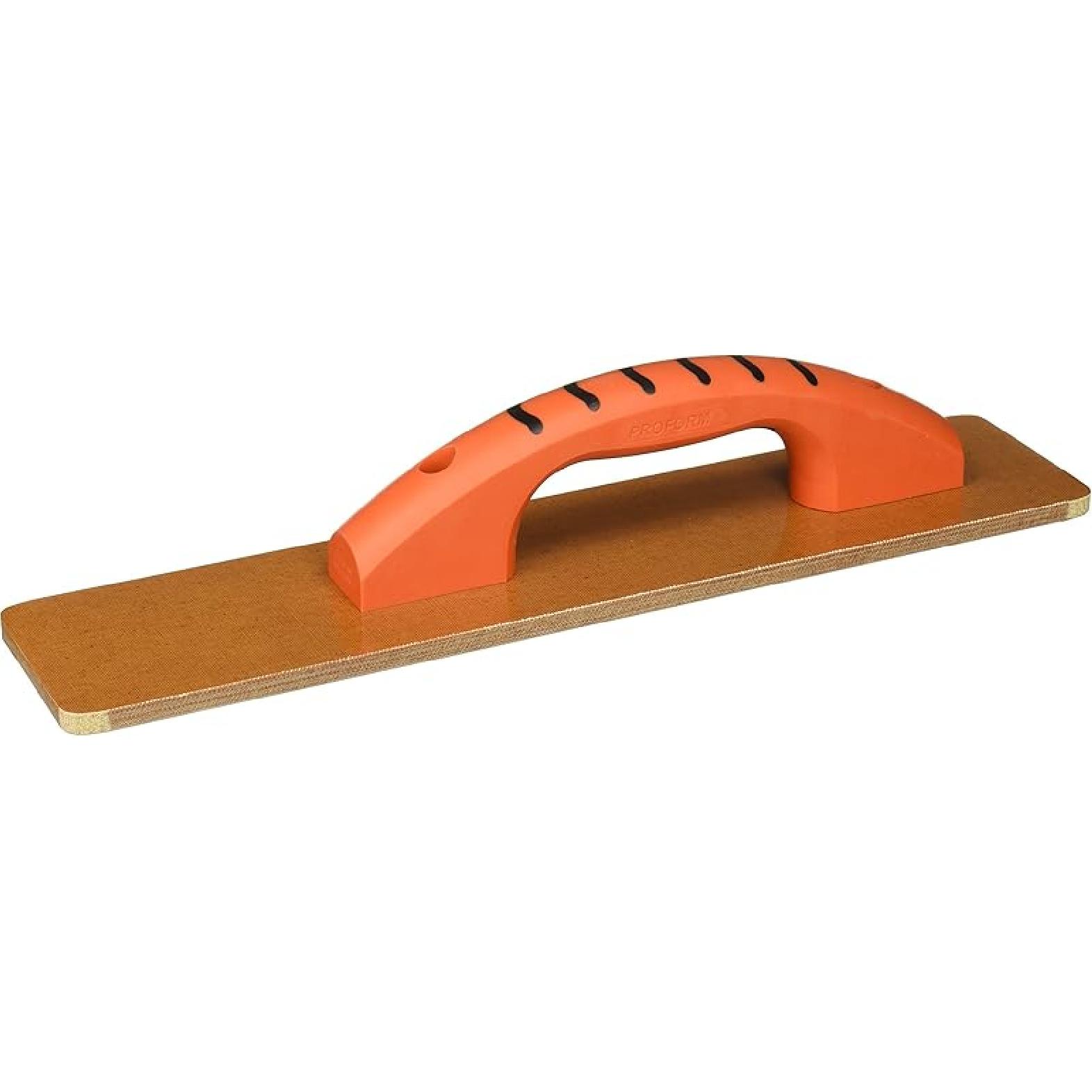 Kraft Tool CF505PF Square Ends Laminated Canvas Resin Hand Float with ProForm Handle, 16 x 3-1/2-Inch,Multi 16 x 3-1/2-Inch