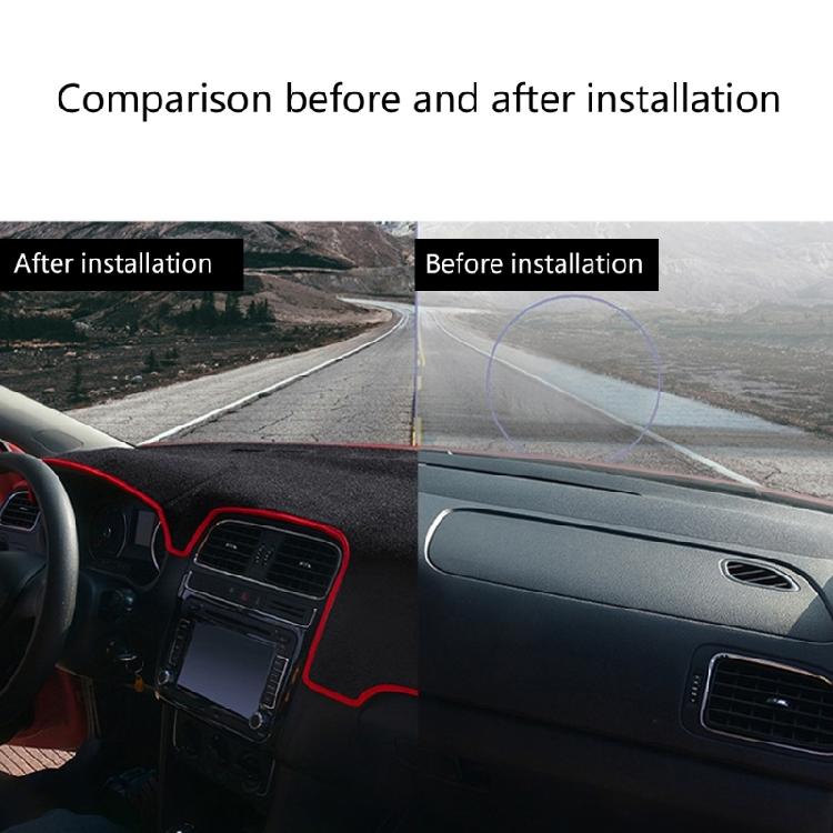 Dash Board Cover Dashboard Mat Pad Sun Protection Anti-Vertigo Mat Blanket