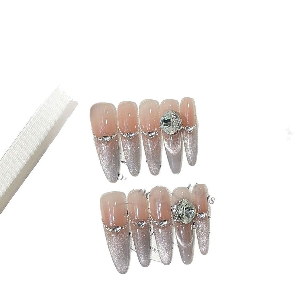 Handmade Blush Pure Atmosphere and Sense of Smile Light Metering Cat Eye Quality K9 Wearable Armor