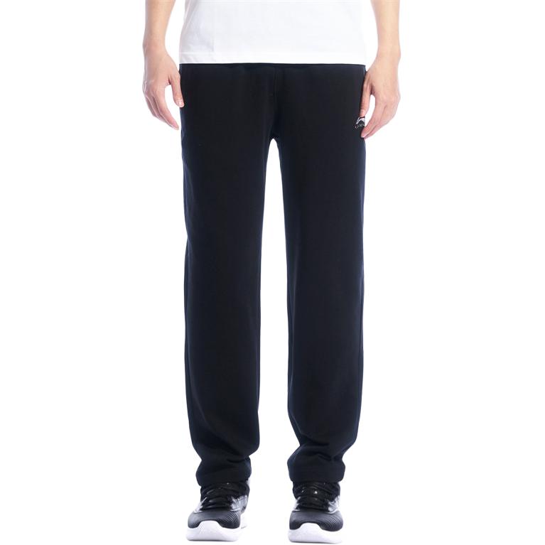 Li-Ning Solid Color Simple Sweatshirt And Straight Leg Pants Casual Sports Suit Men Sweatshirt and Pants AWDVE41-1+AKLUC03-1