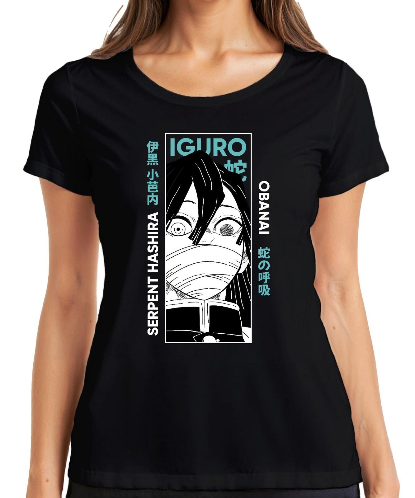 Iguro Obanai Serpent Hashira Dämonenjäger Anime Geschenk Japan Y2K Streetwear Da S