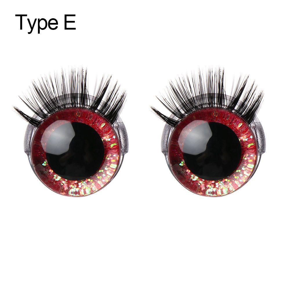 Buy 20mm 3D Jewelry Making DIY Eyes +Eyelash Eye Accessories Stereo Eye
