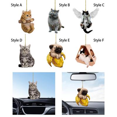 Car Pendant Auto Mirror Pendants Charms Ornament Funny Birthday Gift for Bedside