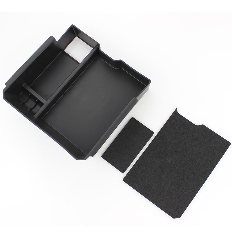 For Ford Ranger Everest 2023 2024 2025 ABS Armrest Storage Box Tray Plate Center Console Holder Container Organizer Accessories