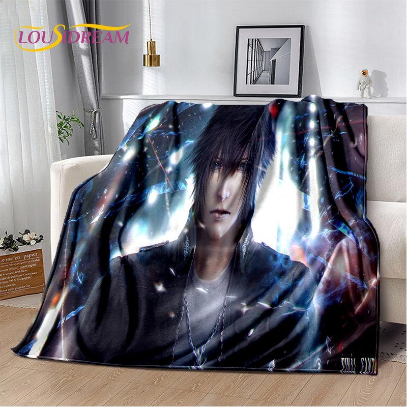Final Fantasy Series Games Gamer  Soft Plush Blanket,Flannel Blanket Throw Blanket for Living Room Bedroom Bed Sofa Picnic Cover
