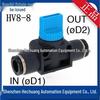 HV Series PISCO Manual Valves (Models: HV4-4, HV6-6, HV8-8, HV10-10, HV12-12) - Commonly Stocked Items