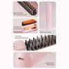 Mini Portable Hair Straightening Comb 2 in 1 Straight Curling Anti Frizz Easy to Carry Travel Friendly Hair Styling Accessory