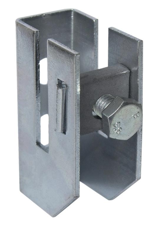 Band iron holder with set screw Km33
