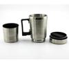 Cup Electric Kettle Steel Stainless Heating Car Tea Coffee Travel Maker Mug Pot