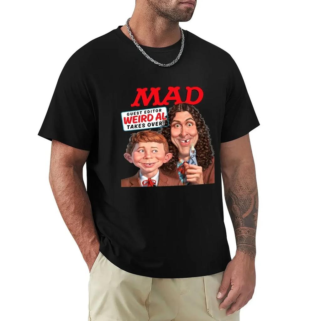 clothing harajuku MAD Guest Editor Weird Al Takes Over T-Shirt Blouse cute clothes edition cotton t shirts