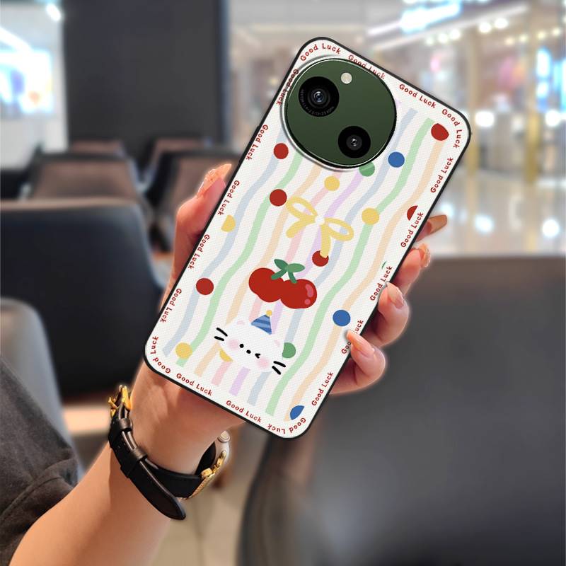 Graffiti Soft case Phone Case For Sharp Aquos R9/SH-51E Back Cover Durable Anti-dust Phone Pouch Cute Cartoon TPU