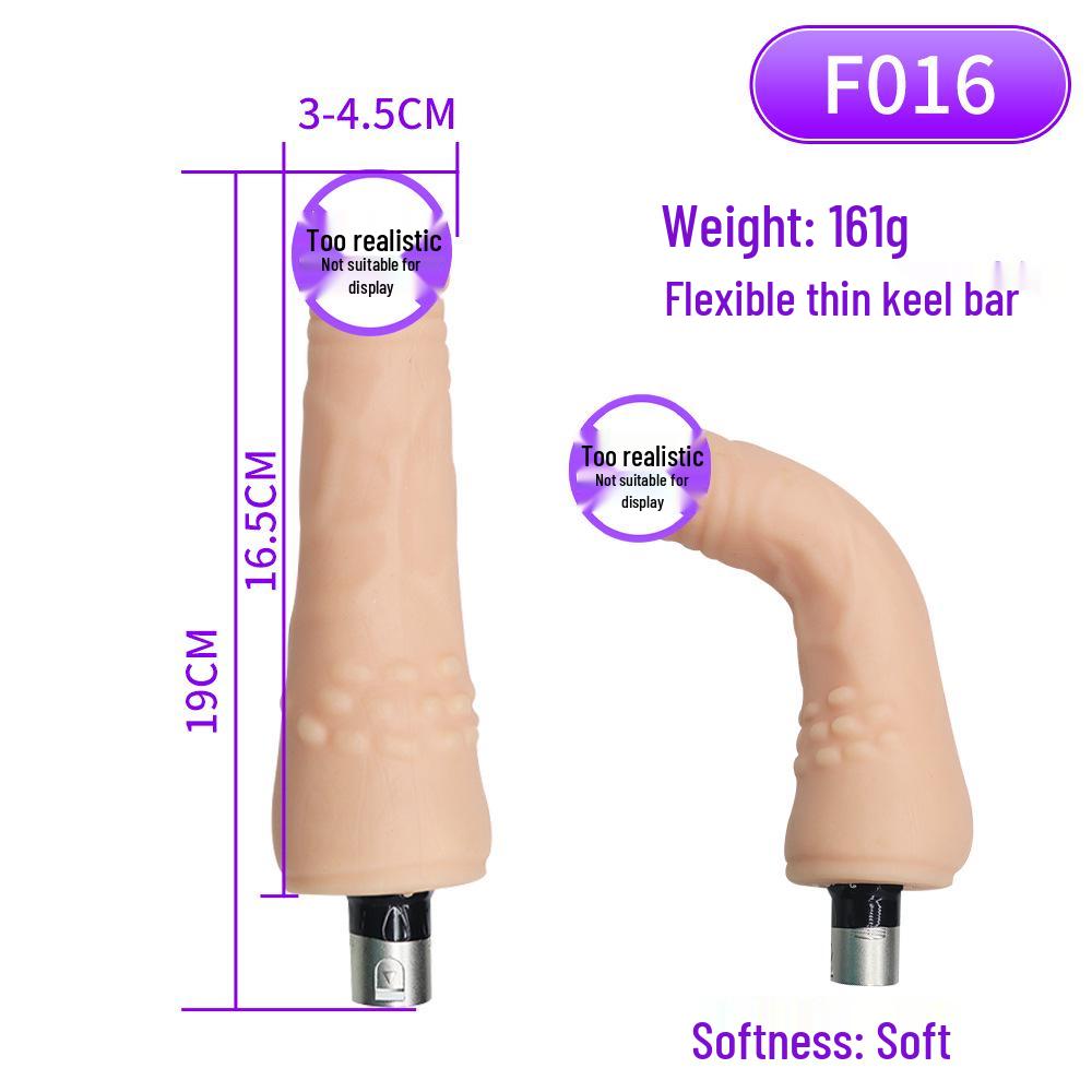 Three-hole Realistic Dragon Bone Adult Sex Toy Accessory