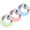 Cat Basin Pet Heating Bowl Nordic Stainless Steel To  Cervical Spine Constant Temperature Cat Food Bowl Pet Heating Bowl