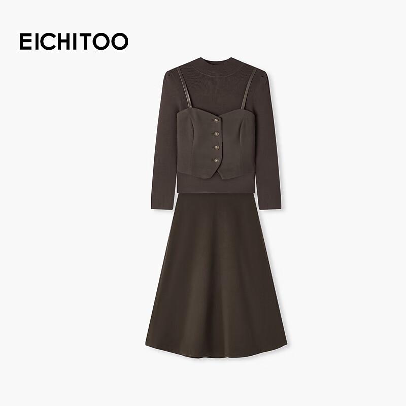 EICHITOO Women s Melard Style Knit Three-Piece Set S