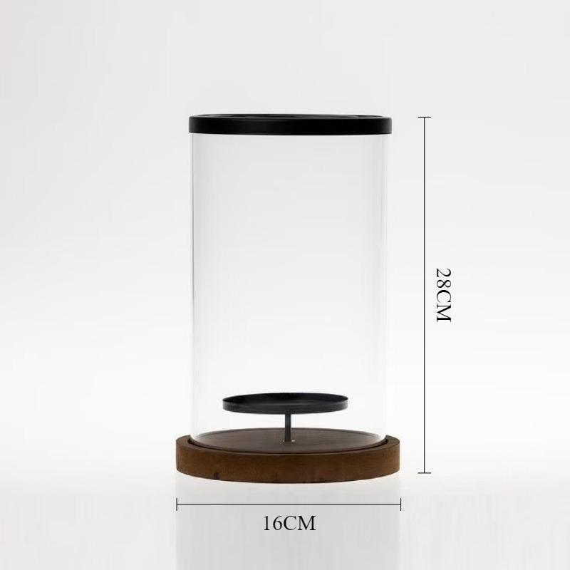 

Modern Candle Holder Glass Aesthetic Minimalist Candle Holders Art Elegant Candlestick Home Room Table Decorations Accessories