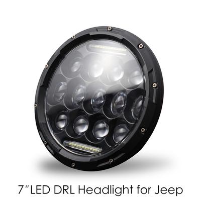 High Power H4/H13 7 Inch 300w Round LED Headlights Turn Signal Light White DRL