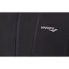 SAUCONY Solid Color Zip-Up Hooded Jacket Men Jackets Black SC2220103B-BK01