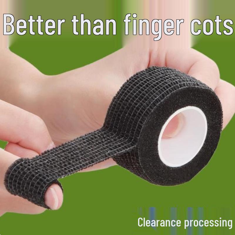 Student Finger Protector: Self-Adhesive Cartoon Pattern Bandage for Non-Slip Writing