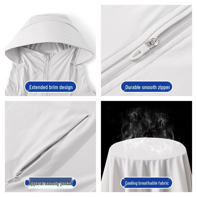 ROMON Men's Ice Silk Sun Protection Jacket