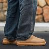 Men’s Summer Sandals Slipper Clogs Backless Mules Khaki Casual Shoes for Students Over Sized