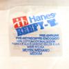 HANES Lata 90. Wyprodukowano w USA Stary 3:22:00, czas decyzji Koszulka z krótkim rękawem Męska Używana
