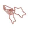 100pcs Star Binder Clips Cute Cartoon Hollow Strong Clamping Force Sturdy Metal Paper Clamps for