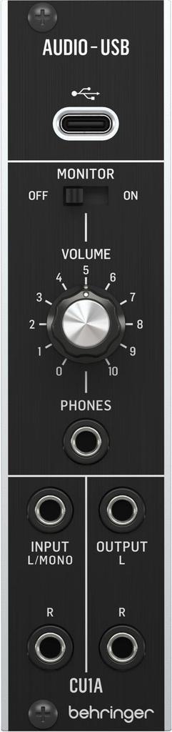 Behringer USB Audio Interface Module CU1A for Eurorack